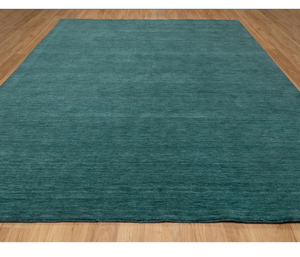Alfombra de Lana Oushak Antigua de Estilo Moderno, Hecha a Mano, Tamaño Personalizado, Tonos Tierra, Tejido Texturizado, Antideslizante, Lavable, Altamente Duradera - Product Image 3
