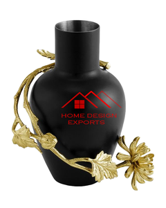 Florero de metal para decoración de hotel y hogar a precio mayorista, jarrón de metal moderno para decoración de sala de estar - Product Image 5