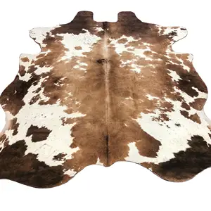 Ins formas de animais de pele de vaca para decoração de casa, quarto, sala de estar, couro de vaca falso