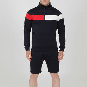 Conjunto Deportivo Personalizado con Logotipo, Traje Deportivo para Hombre, Marca Privada, Conjunto de Pantalones Cortos y Camiseta para Hombre, Verano - Product Image 1