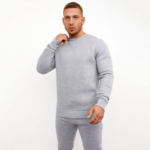 Survêtements de jogging unisexes tendance en coton 100 % écologique pour l'hiver, séchage rapide, respirants, vente en gros OEM ODM - Product Image 3