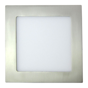 Faretto da incasso quadrato, argento, 18W, 6000K, 205x205mm. (Ledesma 10938) - Product Image 1