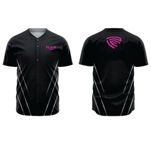 Ensemble de maillots de baseball personnalisés en gros, respirant, impression numérique, 100 % polyester, séchage rapide, évacuation de l'humidité, anti-UV - Product Image 3