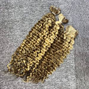 Extensiones de cabello suelto de onda profunda del superventas 100% cabello humano vietnamita con color Ombre de VQ Hair - Product Image 5