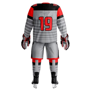 Uniformes de Hockey sobre Hielo Sublimados con Logotipo Personalizado de Alta Calidad OEM, Ropa de Hockey sobre Hielo Específica para Equipos - Product Image 3