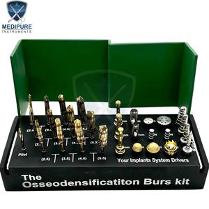 Kit de Fresas de Osteodensificación para Implantes, Osteotomía, Expansión de Densidad Ósea, Instrumentos Quirúrgicos Dentales - Product Image 2