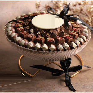 Greatest Quality Metal Chocolate Bowl With Gold Stand Antique Home Hotel Decor Catering Chocolate Sweets Serving Bowl <b>For</b> <b>Sale</b> - Product Image 1