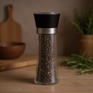 Moulin à poivre transparent Bisetti PAVIA 6970, broyeur transparent de 18 cm - Product Image 3