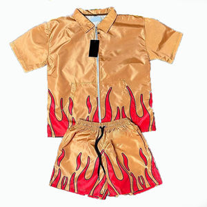 Conjunto de Pantalones Cortos Sublimados para Hombre de Súper Calidad, Algodón Transpirable, Diseño Personalizado, Fresco para el Verano, Ropa de Playa, Nuevo Conjunto de Pantalones Cortos Sublimados para Hombre - Product Image 1