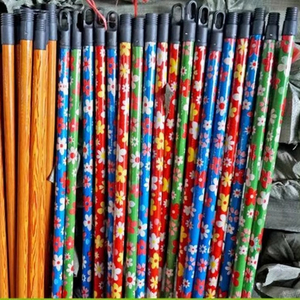 Manijas de escoba de flores personalizadas: varios materiales, tamaños y colores para uso doméstico o industrial - Product Image 1