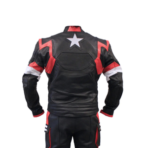Combinaison en cuir de moto sur mesure Nouveau design Costumes de moto personnalisés pour hommes à vendre - Product Image 2