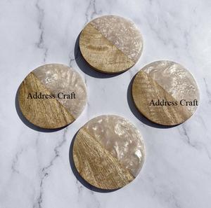 Custom Personalized Wooden <b>Coasters</b> for Home Hotel Restaurant Tableware Trending Resin <b>Coasters</b> Customized Shape <b>Marble</b> <b>Coasters</b> - Product Image 3