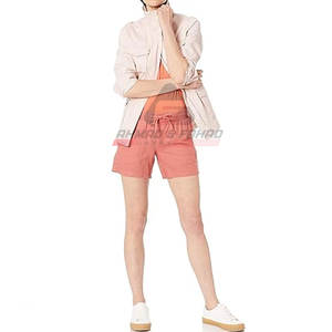 2025 personnalisé en gros taille haute respirant coton femmes grande taille Shorts motif décontracté dans des couleurs personnalisées - Product Image 6