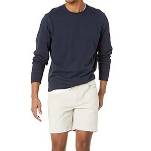 100% algodón de alta calidad OEM ODM peso pesado cuello redondo Streetwear Oversized Basics hombres sudaderas con capucha y sudaderas de Pakistán - Product Image 4