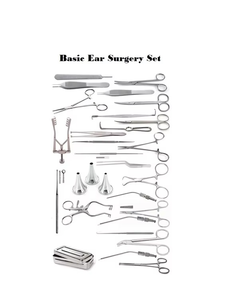 Juego de Instrumentos Quirúrgicos Básicos para Oído, Acero Inoxidable de Alta Calidad, Manual, Certificado CE 2026 - Product Image 6