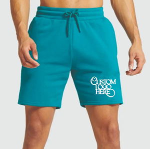 New Style Men's Sports <b>Shorts</b> 70% Polyester 30% Spandex Quick Dry Training Outdoor <b>Gym</b> <b>Shorts</b> with Solid Pattern - Product Image 1