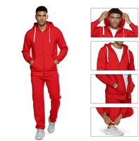 Eşofman özel marka eşofman Jogger eşofman atletik pamuk Mens Hoodies spor salonu koşu spor antrenman kıyafeti seti