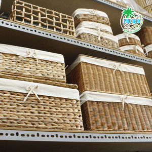 Meilleurs produits fabriqués à la main par la nature: paniers en jacinthe d'eau pour toutes les occasions d'exportation du Vietnam - Product Image 5