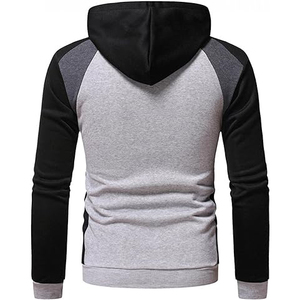 Haute qualité 100% coton unisexe pull à capuche Logo personnalisé en vrac sweats à capuche surdimensionnés pour hommes teint uni pour le printemps - Product Image 6