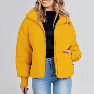 <b>Lightweight</b> Winter Casual Outdoor Wear Breathable Eco-Friendly Windproof High Quality Polyester/Nylon <b>Women</b> Puffer <b>Jackets</b> - Product Image 2