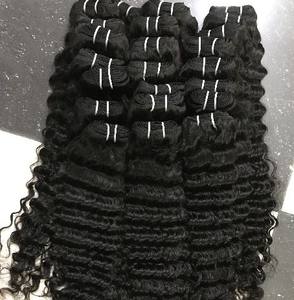 Hot Item 100% Raw Vietnam Virgin Double Drawn Natural Loose Deep Wave Hair Bundles Compre ahora para obtener descuento - Product Image 4
