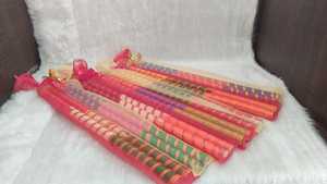 Dandiya-bolsas de transporte, palo de baile, recuerdo de boda y fiesta, venta al por mayor - Product Image 4