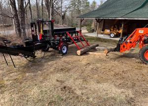 Livraison gratuite, processeur de bois de chauffage Kohler 2,5 CV, tout hydraulique, plateau de 12 pouces pour bûches de 18 pouces de diamètre, convoyeur de décharge hydraulique de 12 pouces - Product Image 3