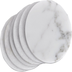 Wholesale Marble Coasters Look Tea Coffee <b>Wine</b> Coaster for Kitchen & Tabletop Table Decoration & Accessories - Product Image 2