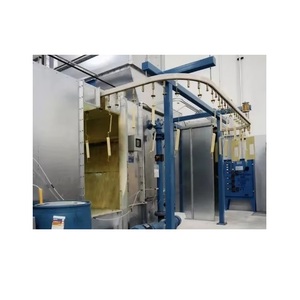 Cabina de Pintura Líquida con Sistema de Lavado por Agua de Alta Eficiencia Energética y Calidad Premium, con Ventilador de Extracción, Disponible para Exportación - Product Image 1