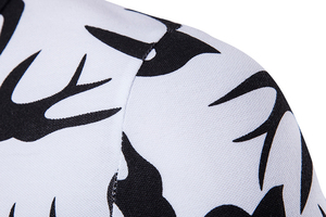 Spandex/algodón con estampado personalizado más vendido para camisas, camisetas, ropa informal para hombres, de 180g tela de lona, diseño de bolsillo, antiarrugas - Product Image 5