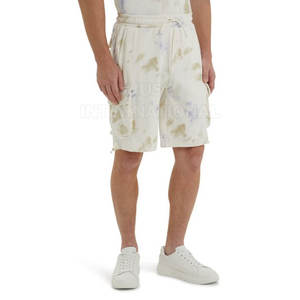 High Quality 100% Polyester <b>Men's</b> <b>Cargo</b> <b>Shorts</b> Custom Logo Solid Color Outdoor Work/Casual Hip Hop Style - Product Image 1