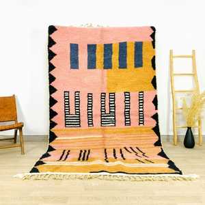 พรมผ้าฝ้ายกันลื่นสำหรับตกแต่งบ้าน1ชิ้น - Product Image 2