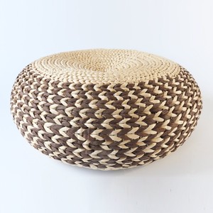 Taburetes de silla de jacinto de agua de lujo, taburete redondo otomano, precio barato, hecho en Vietnam - Product Image 3