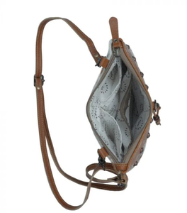 Brown <b>White</b> Vintage Cowhide Leather Fashion Crossbody Tote Bag Comfortable Genuine Leather Shoulder Purse <b>Ladies</b> Bucket Bag - Product Image 5