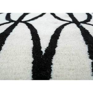 Tapis en laine tufté à la main Contour Ivory, motif géométrique, tapis rectangulaire pour couloir, pour adolescents, largeur 4m, viscose pour salon - Tra-14595 - Product Image 3