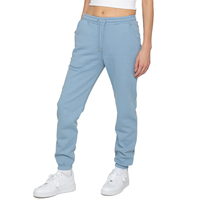 Ensemble de survêtement à capuche pour femme, manches longues, coupe décontractée, en coton mi-lourd, pour l'automne, avec poches latérales