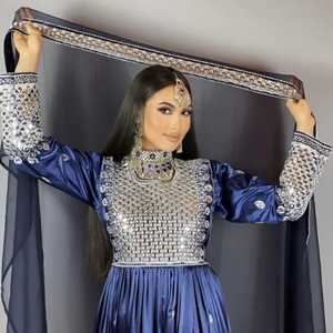 เดรสยาวปักสไตล์อัฟกานิสถานมาใหม่ชุดเดรสยาวสไตล์อัฟกานิสถาน - Product Image 3