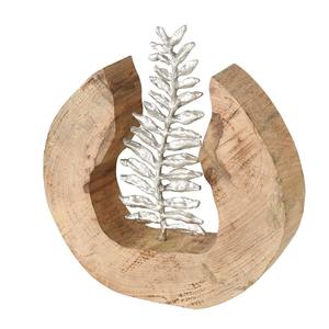 Sculpture en bois et métal en forme de cœur, petite taille, romantique, décoration de table, décoration moderne pour la maison, cadeau pour les couples - Product Image 3