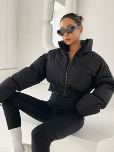 แจ็กเก็ตทรงปลาปักเป้ามีซิปแบบพรีเมียมเสื้อแจ็คเก็ตแบบหนาสำหรับฤดูหนาวสไตล์ดีไซเนอร์ - Product Image 4