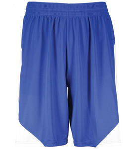 Short de basket-ball d'été en gros, maille fine et respirante avec motif d'impression à chaud, fermeture à cordon de serrage à la taille moyenne - Product Image 1