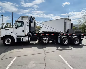 ดีที่สุด!! รถบรรทุก Freightliner S M2 112 Tri Axle Roll Off 8*4 เกียร์อัตโนมัติ น้ำมันดีเซล มือสอง ขายดี - Product Image 3