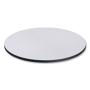 อเลรา ALETTRD36WG 35.5 นิ้ว โต๊ะเมลามีนแบบกลับด้านได้ ดีไซน์ร่วมสมัย สีขาว/เทา ขนาด 35.5 นิ้ว เส้นผ่านศูนย์กลางของหน้าโต๊ะ - Product Image 2