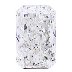 Diamante Radiante de Laboratorio de 4 Quilates, Corte Radiante, Claridad D, Pureza VVS1, VVS2, VS1, VS2 - Product Image 2