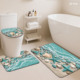 Custom Printed <b>Mat</b> <b>Bathroom</b> Rug <b>Set</b> for <b>Bathroom</b> Non-Slip Shower Curtain Bath <b>Mat</b> - Product Image 5
