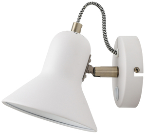 Lampada da parete bianca Boston E27 (F-Bright 2070911-BL) - Product Image 1