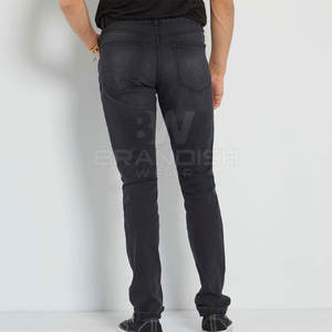 Venta al por mayor de pantalones vaqueros de alta calidad, pantalones vaqueros hechos a medida, ropa de hombre, pantalones vaqueros lavados, pantalones para la venta en línea - Product Image 4
