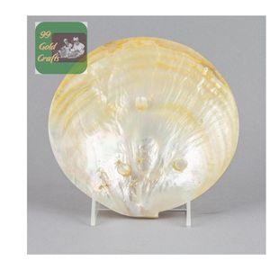 Plato de concha pulida con placa de nácar Natural hecho a mano de calidad superior para un elegante Ajuste de mesa de comedor - Product Image 4