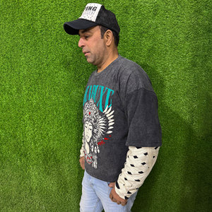 สเวตเชิ้ตผ้าฝ้ายสำหรับผู้ชายสเวตเชิ้ตผสมแฟชั่นทันสมัยใหม่ - Product Image 2