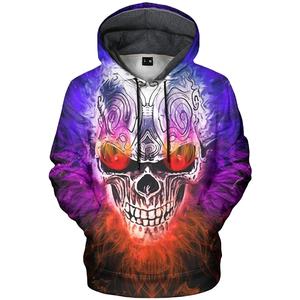 เสื้อฮู้ดพิมพ์ลายดอกไม้แบบซับลิเมชั่นสำหรับผู้ชาย ผลิตจากโพลีเอสเตอร์ กันน้ำ รับผลิตตามแบบ OEM - Product Image 1