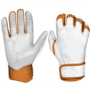 Gants de frappe de baseball en cuir Cabretta durables pour adultes Personnaliser le design des couleurs au prix de gros - Product Image 1